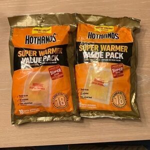 36 HotHands hand warmers “larger size“ great deal
